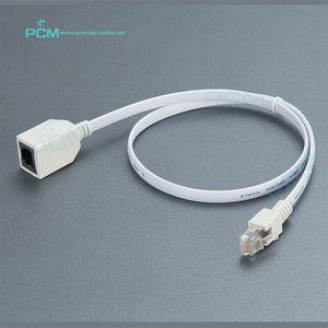 Telefon hattı RJ12 6P6C erkek kadın uzatma kablosu için faks Modem yönlendirici DSL VDSL ISDN Ethernet Internet LAN LED aydınlatma - Product Image 1