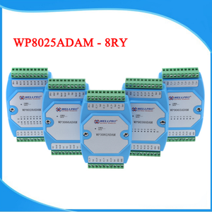 8RY Módulo de salida de relé RS485 MODBUS RTU comunicación WP8025ADAM - Product Image 4