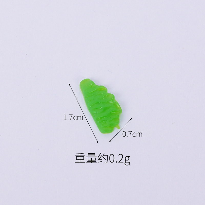 Mini feuilles d'algues de 1,7 cm