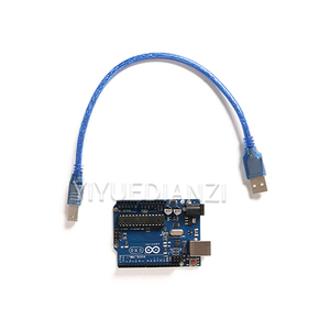 Precio barato UNO R3 caja oficial ATMEGA16U2 / UNO + WiFi R3 MEGA328P Chip CH340G C Kit de placa base de aprendizaje de lenguaje de programación - Product Image 6