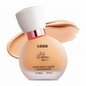 פריימר, קרם הגנה ומייקאפ 3 ב-1, ייצור לפי הזמנה עם לוגו פרטי, עמיד לאורך זמן, עמיד במים, מראה מאט, כיסוי מלא, מייקאפ נוזלי - Product Image 1