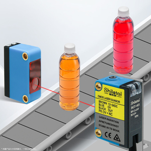 Sensor fotoeléctrico de forma cuadrada SHILETAI, distancia de detección de función BGS, carcasa de ABS IP65 de 30mm, Sensor óptico difuso - Product Image 4