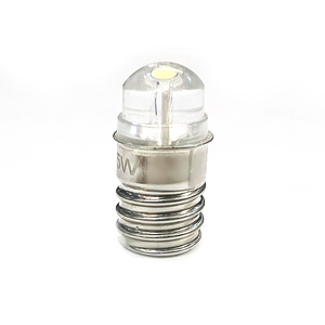 หลอดไฟ3V 0.5W 3800-4100K LED เปลี่ยนหลอดไฟไฟฉายโคมไฟฉุกเฉินทำงานหลอดไฟ
