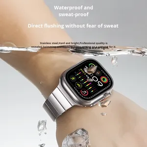 <strong>Apple</strong> Watch10 Quick Release Strap Quick Release Thin I-beam Stainless Steel Strap for <strong>Apple</strong> S7/8/9 - Product Image 2