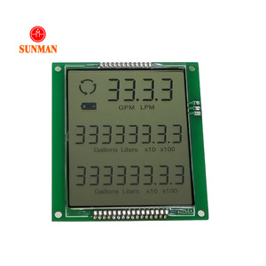 Custom 7 segmento Mono monocromatico cifra Tn Stn Fstn Htn Lcd per il livello dell'acqua Controller Meter - Product Image 4