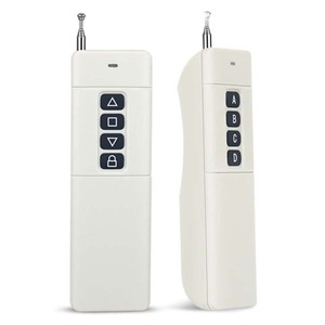 Controllo a lunga distanza RF 433MHz codice Clone telecomando universale per porta del Garage cancello elettrico