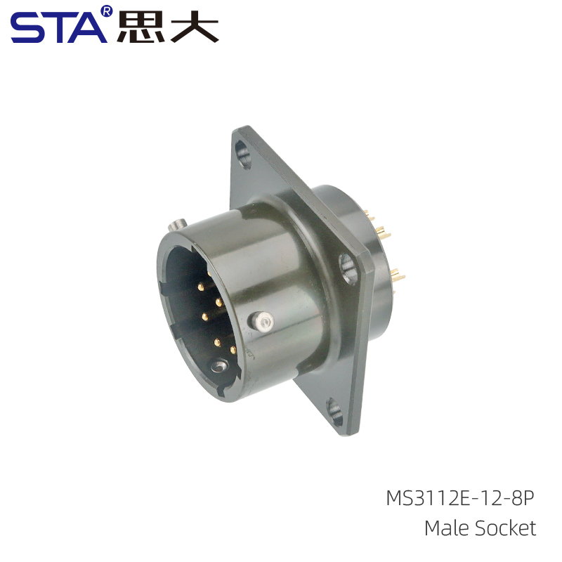 MS3112E-12-8P Male Socket