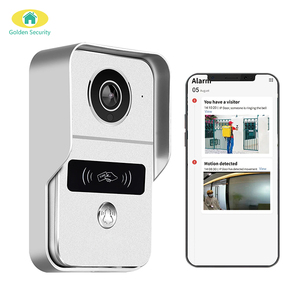 Cámara inalámbrica alimentada por WIFI POE 2024 Sistema de timbre de intercomunicación Tuya que funciona con pantalla táctil inteligente Tuya Golden Security