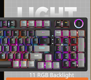 Rgb Retro <strong>Macro</strong> Switches Switch Tablet rainbow Backlit for Win Ios Gaming Switches Pc Gamers Transparent Mechanical <strong>Keyboard</strong> - Product Image 4