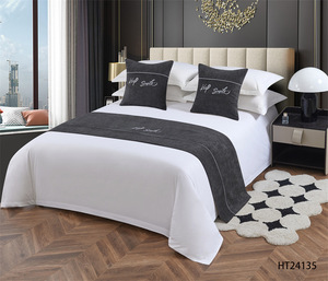 Ткань для украшения кровати, постельное белье для отеля, хвостовая ткань, наволочка с отделкой флага - Product Image 2