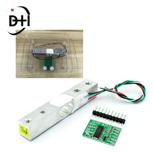 Cella di carico 1KG 5KG 10KG 20KG HX711 modulo AD sensore di peso bilancia elettronica sensore di pressione di pesatura in lega di alluminio