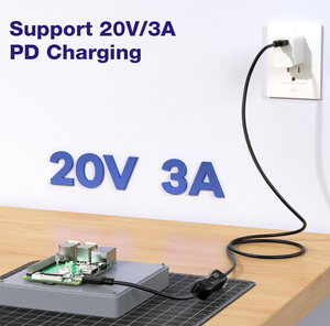 สายเคเบิล USB 3.1 C ถึง C พร้อมสวิตช์รองรับวิดีโอ/ข้อมูลและระบบชาร์จเร็ว20V/3A PD [10Gbps] - Product Image 4