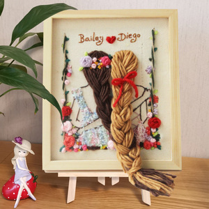 COOLEVE Factory Embroidery <strong>Patterns</strong> Punch Needle for Beginners Poke DIY Material Package Creative Punch Needle Embroidery <strong>Kit</strong> - Product Image 6