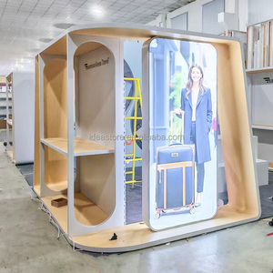 La cabina de exposición fácil de construir fabrica con sistema modular convertible y equipo de cabina de Feria Comercial de diseño personalizado gratuito 30x30 - Product Image 1