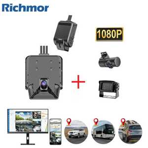 Richmor GPS Tracking Device Rear Camera Dash Cam 1080P 4G WIFI GPS Vehicle Solution Trucking Monitoring AI Dash Cam - Product Image 1