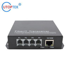 Di alta qualità 1 porta Ethernet e 4 porta telefono rj11 a fibra ottica video trasmettitore ricevitore prezzo di fabbrica - Product Image 6