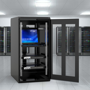17.3&quot; LED HDMI <strong>KVM</strong> Console 16 Port + 16 Pack Cables, MT-VIKI 1U Rack <strong>KVM</strong> Console Drawer, 17.3 Inch <strong>LCD</strong> <strong>KVM</strong> <strong>Switch</strong> HDMI - Product Image 6