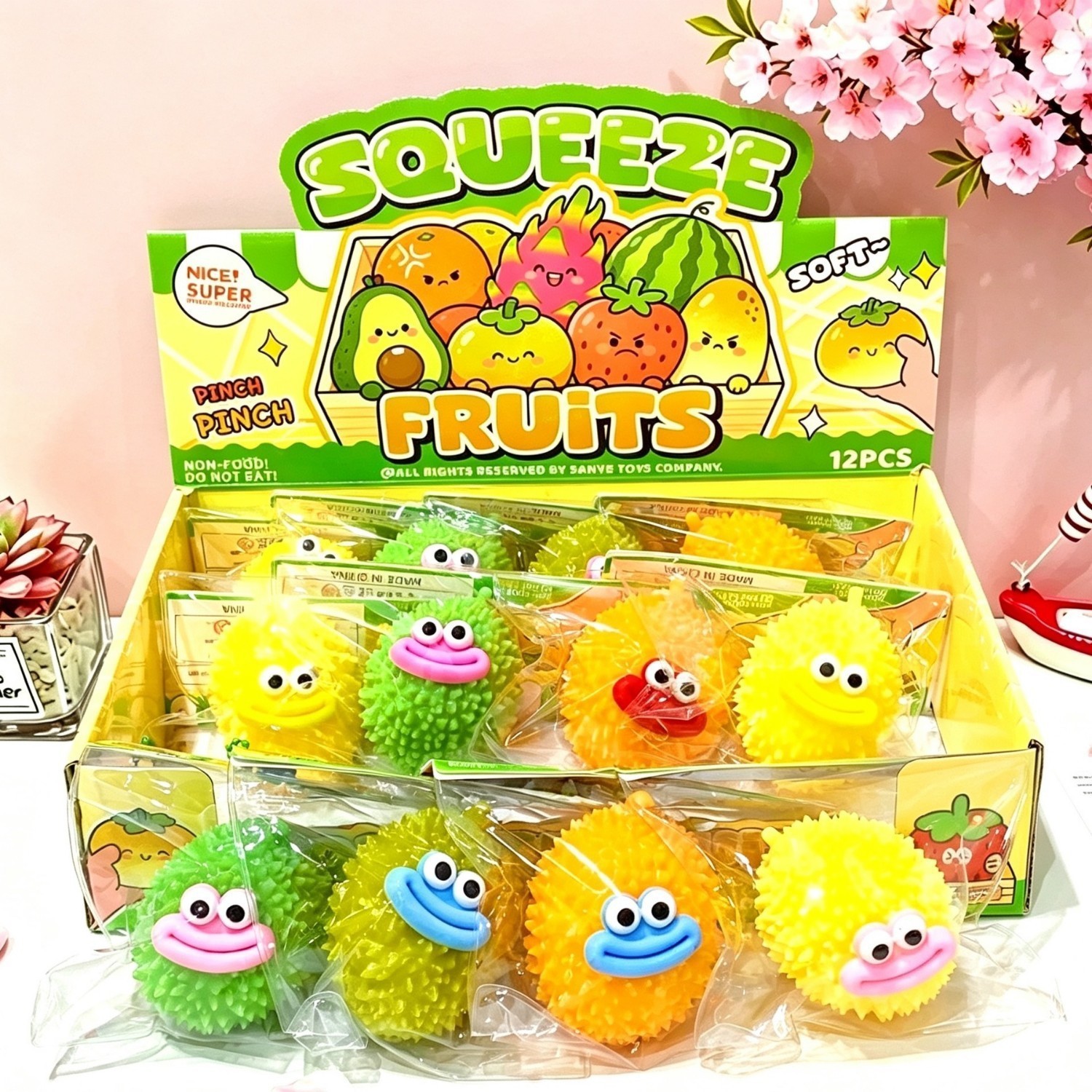 ของเล่นสกุชชี่ทุเรียน