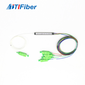 GPON FTTXシングルモードグリーンコネクタ用メーカー1*8 PLCスプリッターSC/APC 2.0mmケーブル - Product Image 4