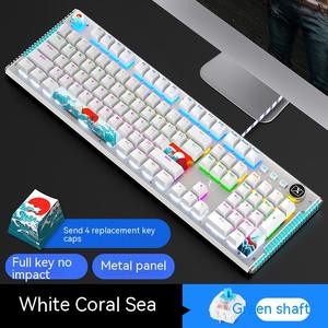 XINMENG K968 Waterproof 104-<strong>key</strong> <strong>Computer</strong> <strong>Keyboard</strong> USB Interface High Quality Backlit Wired Gaming <strong>Keyboard</strong> - Product Image 6