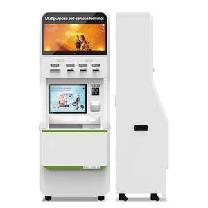 Official Management Building Self <strong>Service</strong> Kiosk Payment Terminal Metal Key Board Qr <strong>Code</strong> Scanner Printer Pos Location - Product Image 2