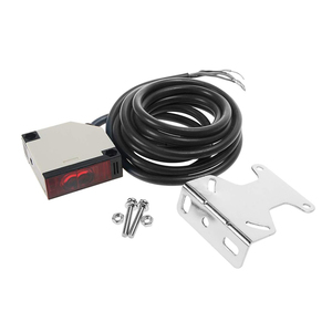 Interruptor de sensor fotoeléctrico difuso de infrarrojo cercano, 12-240VDC, 24-240VAC, sensor de equipo industrial, 1 unidad - Product Image 1