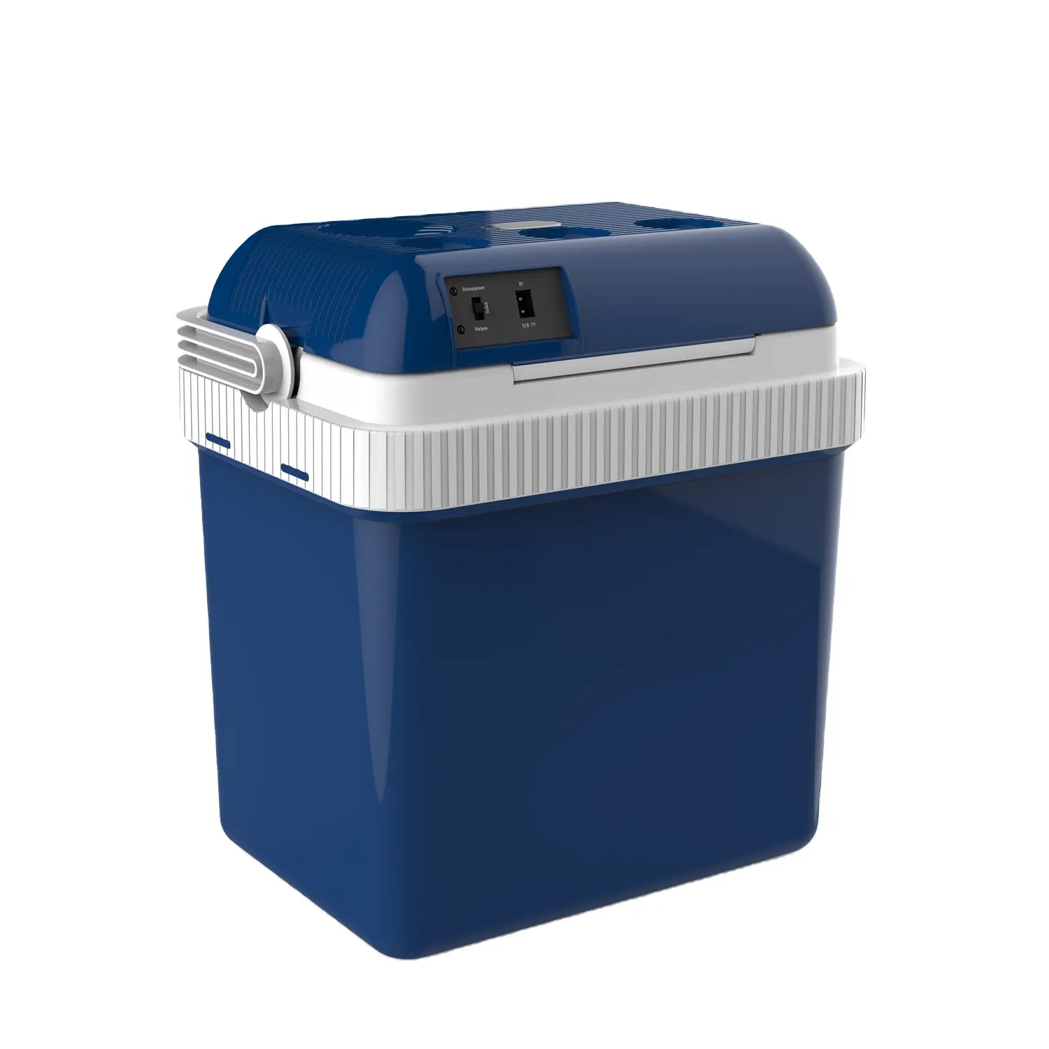 24L ucuz taşınabilir aşı araç soğutucu 12V soğutucu kutu plastik mini ac dc buzdolabı