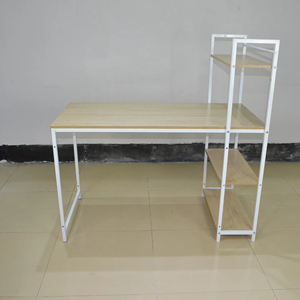 Đa chức năng trao đổi phần trái và phải bàn máy tính bàn gỗ PC Bàn học sinh với giá sách cho gia đình - Product Image 4