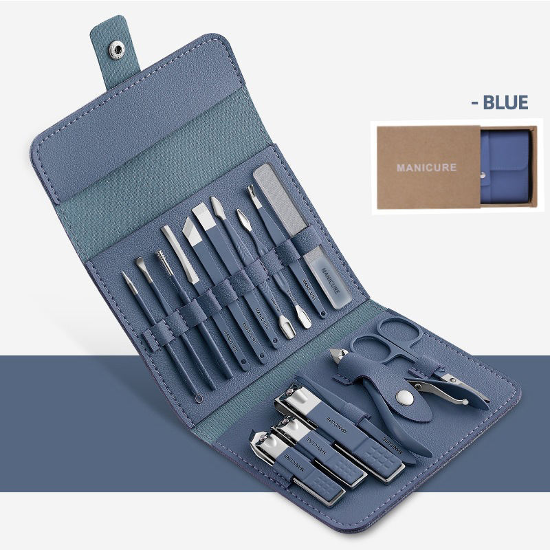 16 pièces/ensemble-bleu