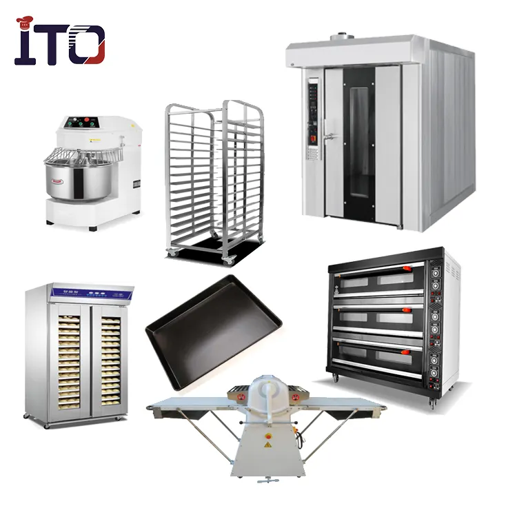 Complete Bakery Machines Industrial Full Set Bread/Cake/Bakery Baking Equipment Oven for Sale (All you need for your bakery)