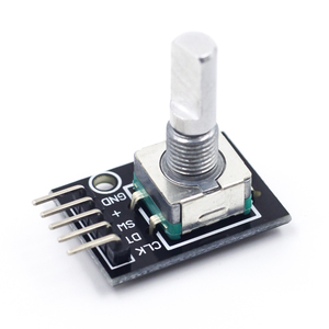 Módulo Codificador rotativo de 360 grados, Sensor de ladrillo, KY-040 de placa de desarrollo con pines - Product Image 2