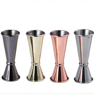 Bakır bar aracı 30/60 ml kokteyl bar shot metal gıda yağ/jigger - Product Image 3