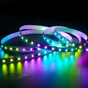 インテリジェントアドレス指定可能WS2812BスマートLEDストリップライトSMD505060 leds/m RGBICLEDストリップライト - Product Image 5