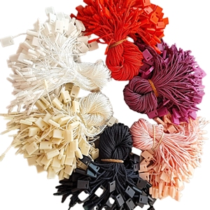 Eco-Friendly Clothing <strong>Tag</strong> <strong>String</strong>, Biodegradable Material, Meets Export Standards, LOGO Customization Supported