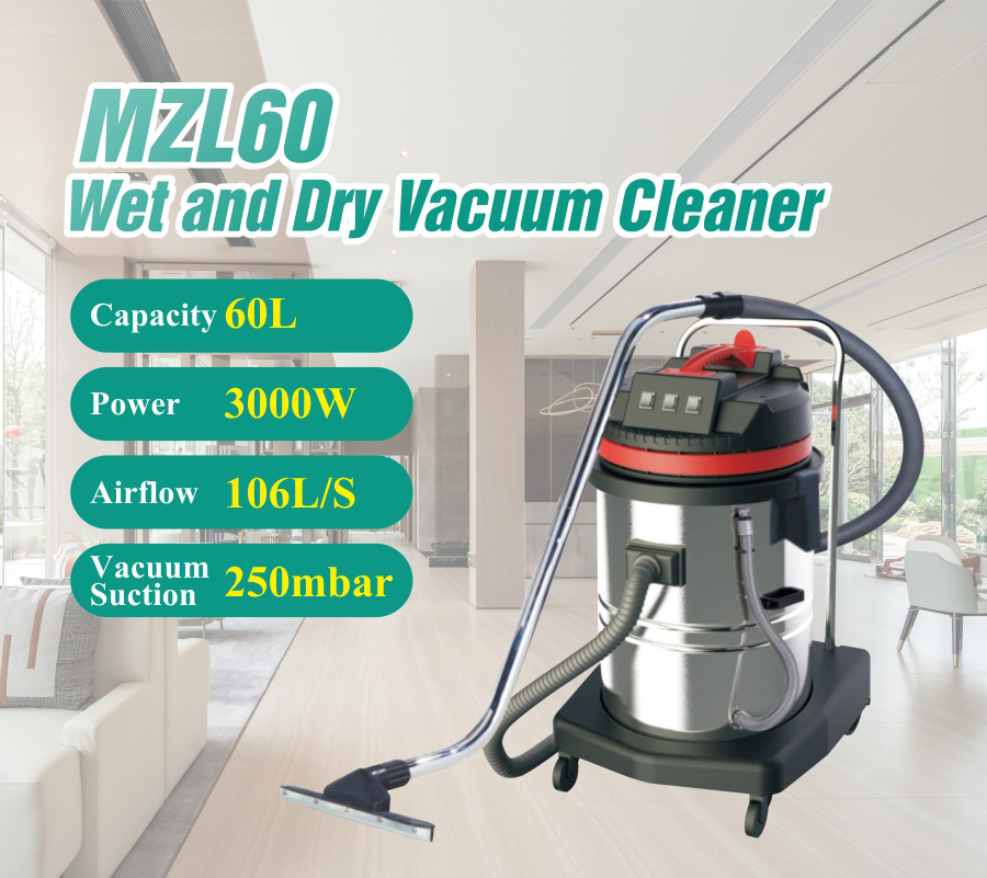 Hot Selling Wet and Dry Vacuum Cleaner Dust Water Industrial Cleaning Machine