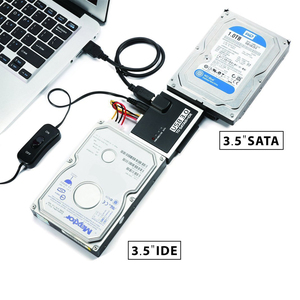 USB 3.0 IDE/SATA sabit disk adaptörü, harici dönüştürücü için 2.5 "3.5" IDE SATA HDD SSD DVD optik sürücü - Product Image 4