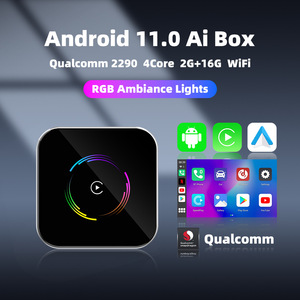 الأكثر مبيعًا سعر منخفض مشغل سيارة أندرويد لاسلكي Qualcomm نظام أندرويد صندوق ربط السيارة الذكي + 16 جم - Product Image 2