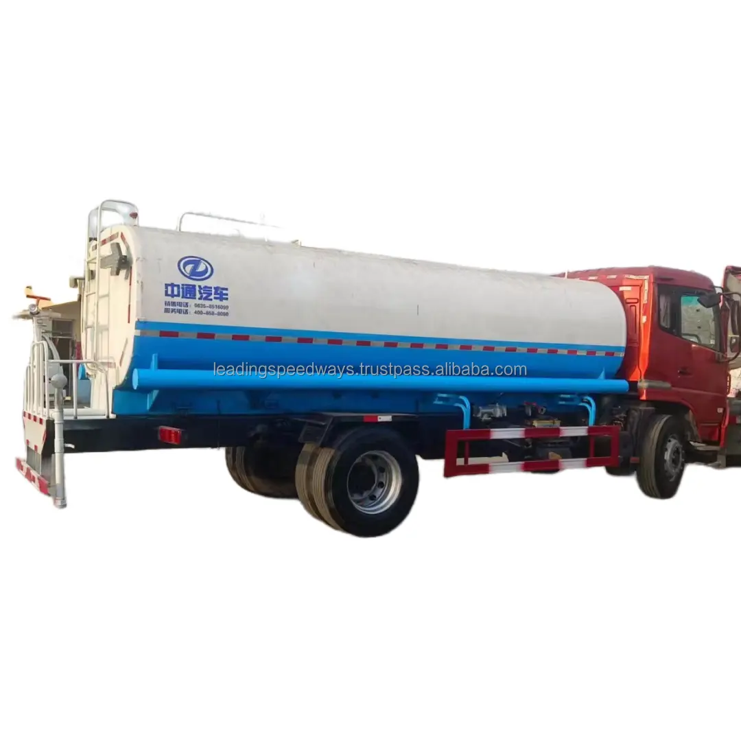 Caminhão-tanque de água usado para venda 12 cbm sprinkler truck chassis 4x2 Diesel preço barato