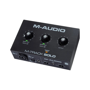 M-AUDIO m-track solo kayıt stüdyosu 2 2 Out ses arabirimi profesyonel düzenleme kayıt ses kartı - Product Image 1