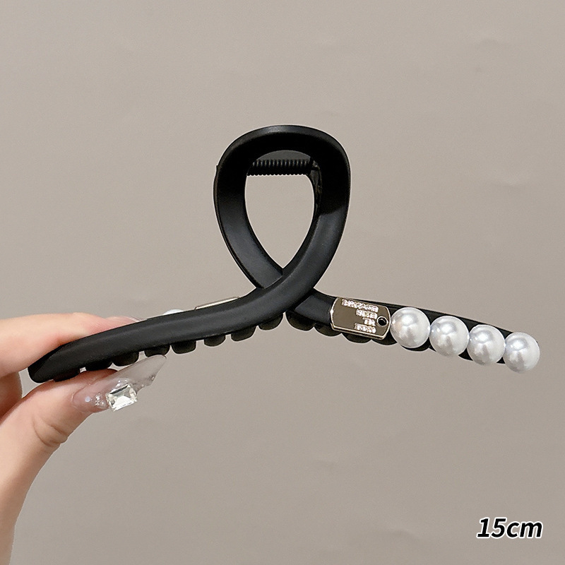 6 matte small pearls-15 cm