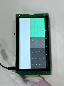 TDO 7.0 pollici 800RGB * 480 TFT LCD TN resistivo Touch Display TY070WVH01RF con interfaccia R232/5V TTL e TR660
