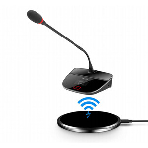 Professional Audio <strong>System</strong> Desktop Mic Delegate Unit Uhf Wireless Conference Microphone <strong>System</strong> - Product Image 4