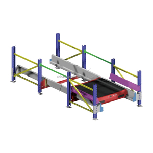 Struttura in acciaio Shuttle Racking sistema ad alta efficienza Pallet soluzione di stoccaggio per E-Commerce E magazzini di produzione - Product Image 1