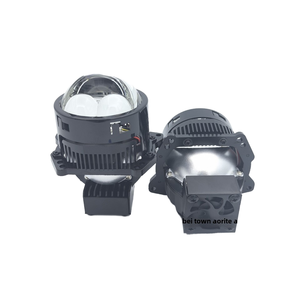 ไฟหน้าเลนส์เลเซอร์ LED 3นิ้วแบบคู่ไฟสำหรับรถยนต์อัพเกรดได้แบบสากลอุณหภูมิสี6000K เลนส์คู่ใหม่ - Product Image 4