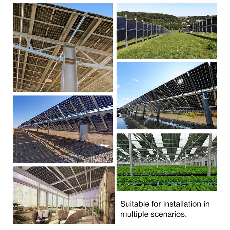 Sortie d'usine meilleurs panneaux photovoltaïques JAM72S30 540-565GR module solaire monocristallin module solaire bifacial