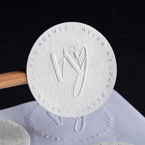 Özel marka Logo renkli baskı 3D kabartmalı mat dokulu kağıt yapışkan çıkartmalar kutu mühür etiketleri - Product Image 3