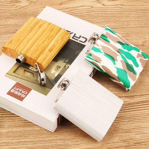 Tùy chỉnh 6oz 7Oz 8oz Matte đầy màu sắc rượu Whisky bị rò rỉ bằng chứng thép không gỉ Hip <span class=keywords><strong>Flask</strong></span> - Product Image 2