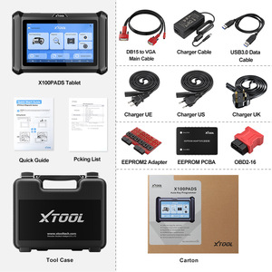 For XTOOL X100 PADS Auto Key <strong>Programmer</strong> with Built-in CAN FD DOIP Engine Analyzer Newest <strong>Software</strong> 2-Year Diagnostic Scanner for