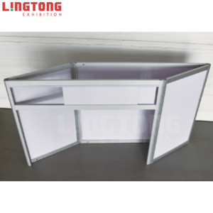 Bàn Quầy Tiếp Tân Gấp Được Khung Nhôm Dùng Cho Gian Trưng Bày Và Thiết Kế Bàn Quầy Văn Phòng - Product Image 2