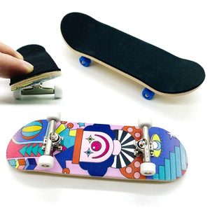 Tùy chỉnh Mini Finger Maple Skateboard Fingerboard với hợp kim nhôm xe tải 100x30 mét guanchen thương hiệu - Product Image 4